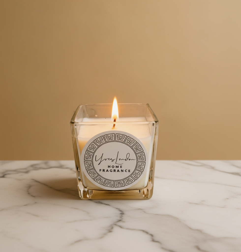 Luxury Molasses Candle – Black Cherry & Vanilla | Yves London