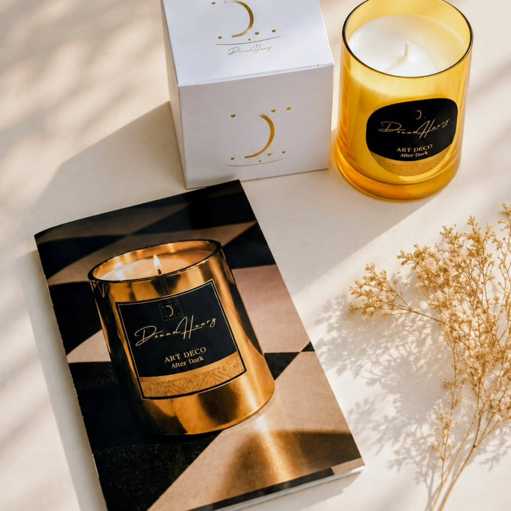 Art Deco | After Dark Luxury Candle – Intense Leather & Oud