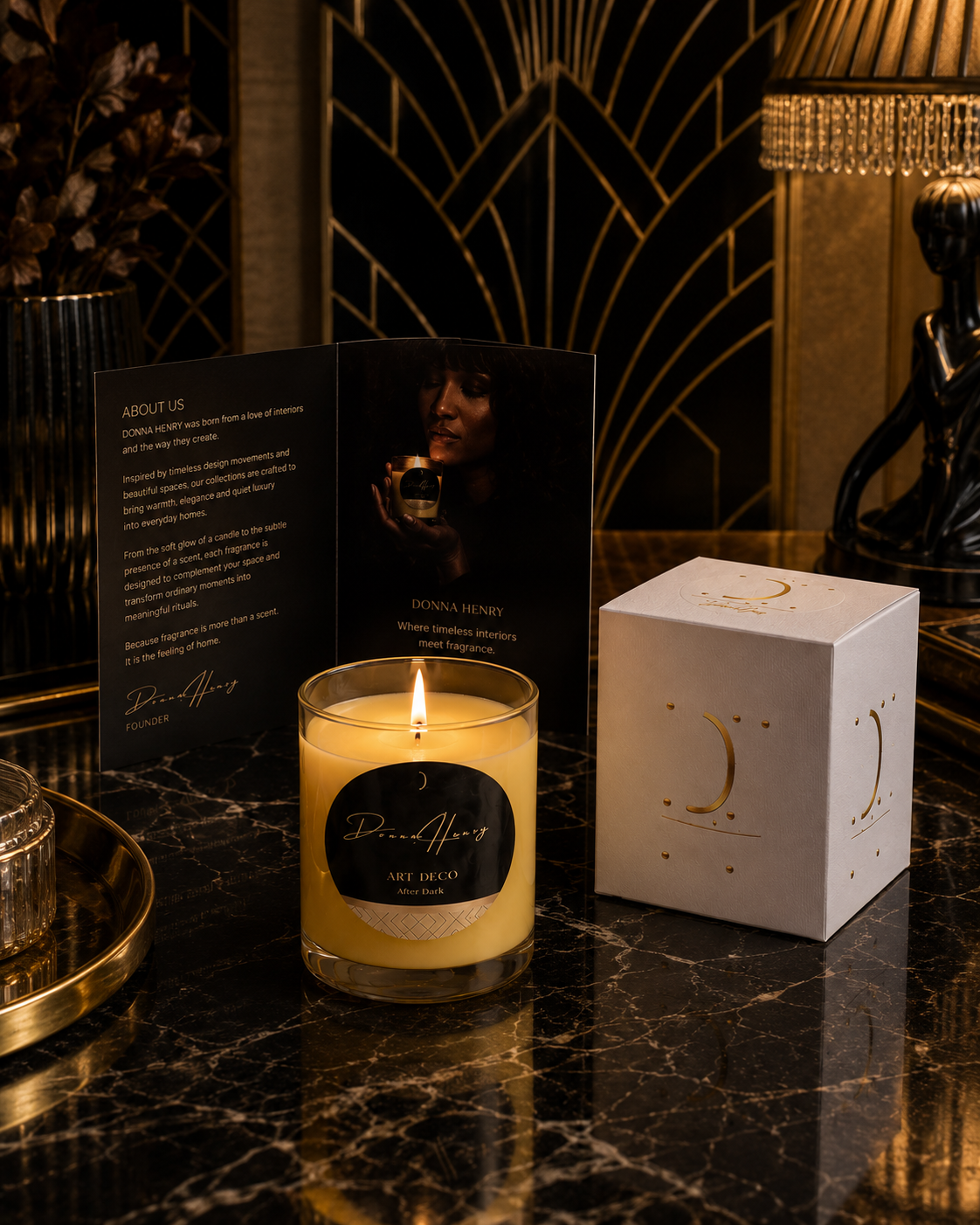 After Dark | Black Amber & Lavender Luxury Candle