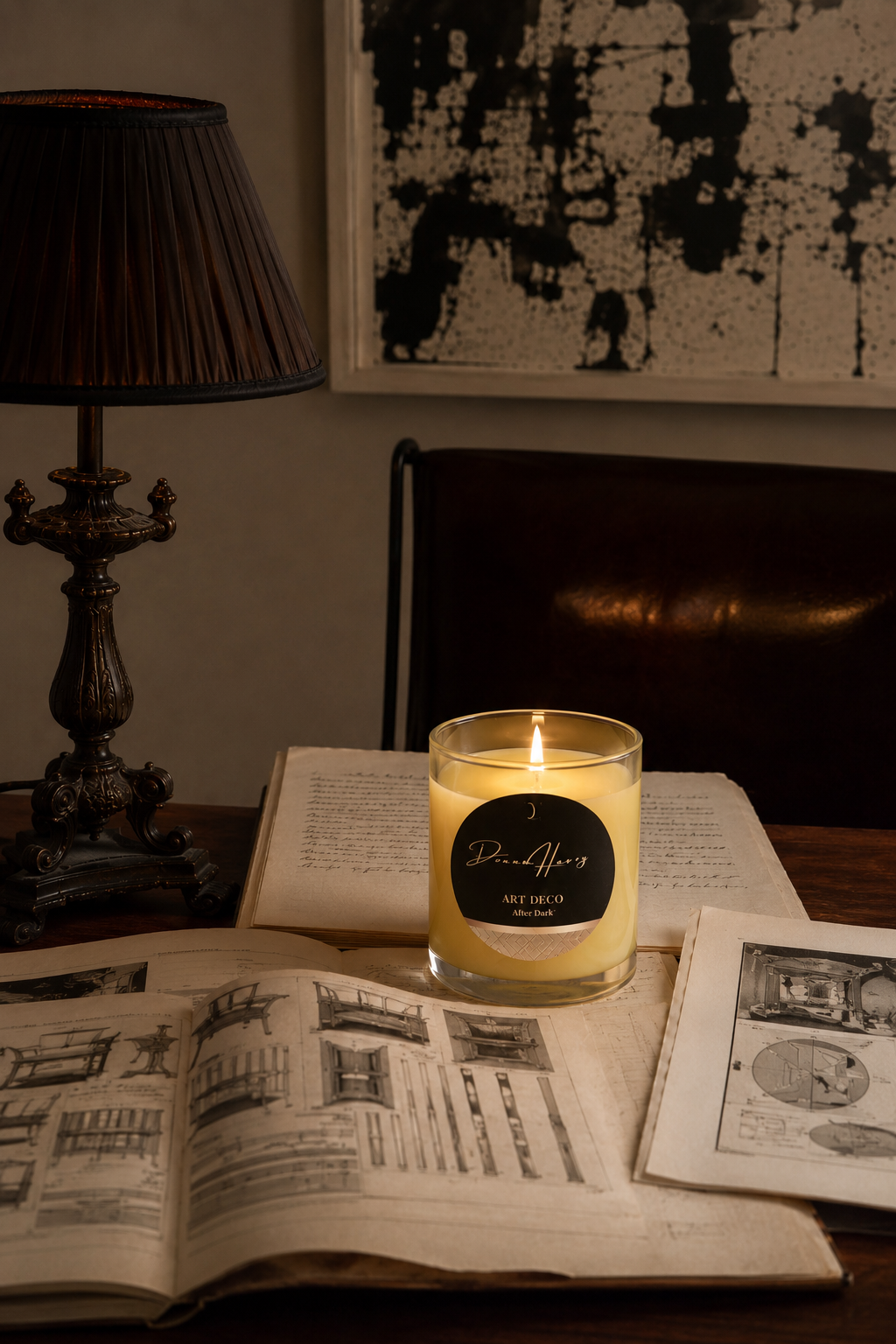 After Dark | Black Amber & Lavender Luxury Candle